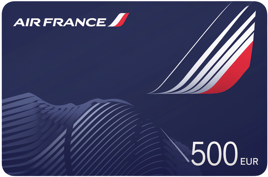 Carte Cadeau Air France de 500 €